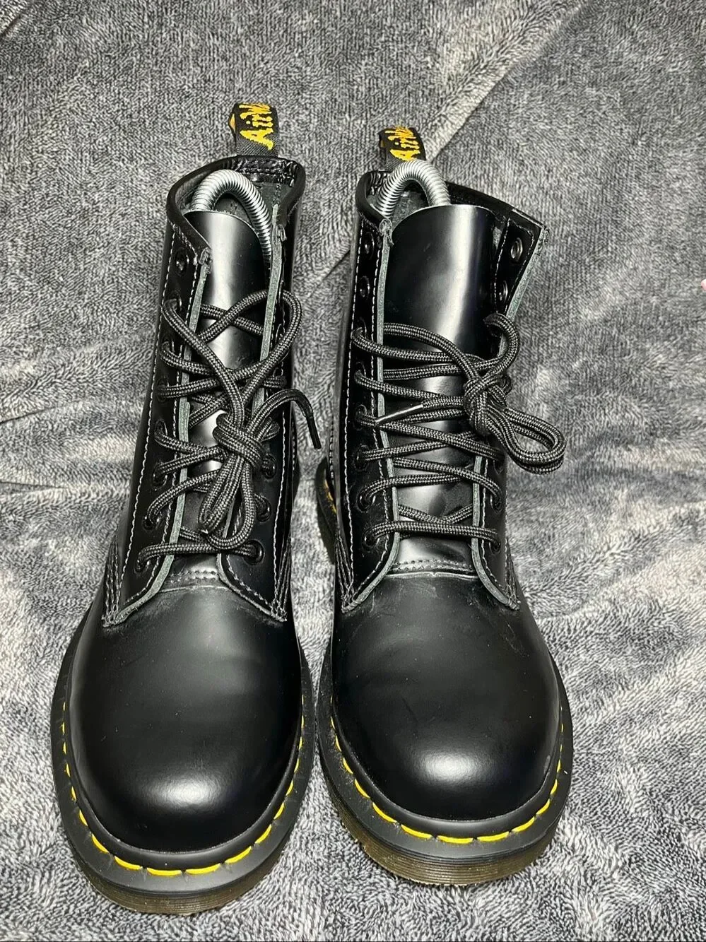 Dr. Martens 1460 Smooth Leather Black Boots Women Size 6 / Men 5 NWOB